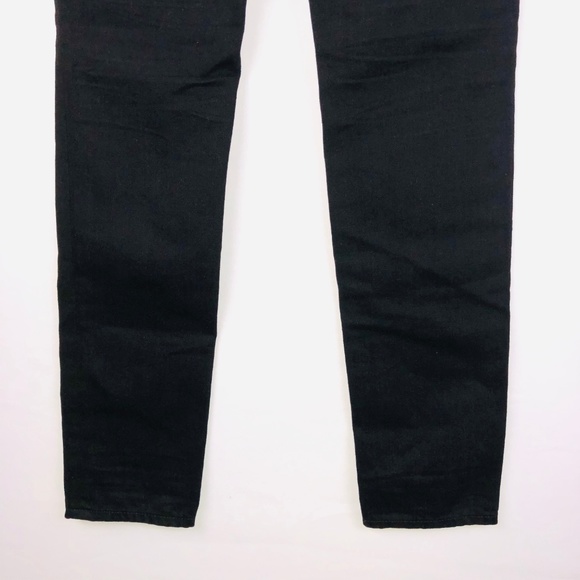 Alexander Wang X Black Taper Leg Relaxed Jeans 002 - Picture 6 of 8